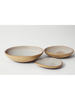 Boho Mat Kırık Beyaz/Hardal...